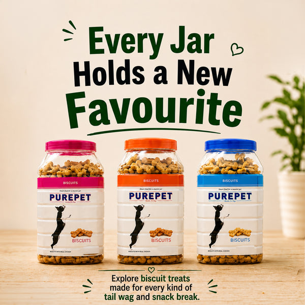 Purepet 100% Vegeterian Biscuit Dog Treats