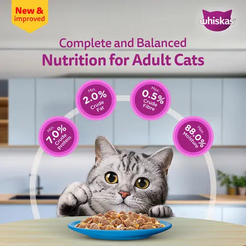 Sheba Tuna Pumpkin & Carrot In Gravy and Whiskas Tuna in Jelly Cat Wet Food Combo Exclusive Combo Exclusive Combo