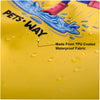 Pets Way Mistiq Yellow Monsoon Fun Raincoat for Dogs Dogs-Clothing & Accessories Pets Way Dropship