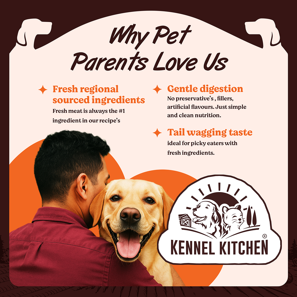 Kennel Kitchen Supreme Cuts in Gravy Fish Recipe with Pumpkin Puppy & Adult Dog Wet Food (All Life Stage) Dogs-Wet Food Kennel Kitchen