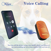 FeTaca Smart 4G GPS Tracker with Lifetime Free Tracking & 1 Year Data SIM Subscription for Dogs and Cats (Orange) Both-Collar, Leashes, harnesses FeTaca Dropship