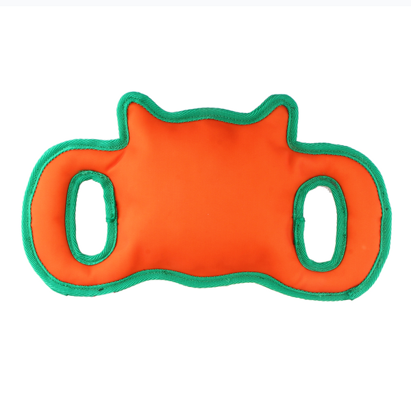 GiGwi Mighty Challenge Tiger Toy for Dogs (Orange/Blue)
