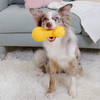 GiGwi Dumbbell Lion Heads Toy for Dogs (Yellow) Dogs-Toys GiGwi