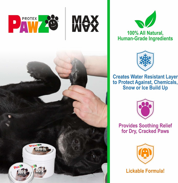 PawZ MaxWax Paw Balm for Dogs (White)