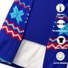 Dogobow Aztec Sweater for Dogs and Cats (Blue) (Get a Bow Free) Both-Clothing & Accessories Dogobow Dropship