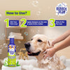 Mankind BubbleStar Neem & Aloe Vera Fresh 2 in 1 Waterless Shampoo for Dogs & Cats Both-Grooming Supplies Petstar