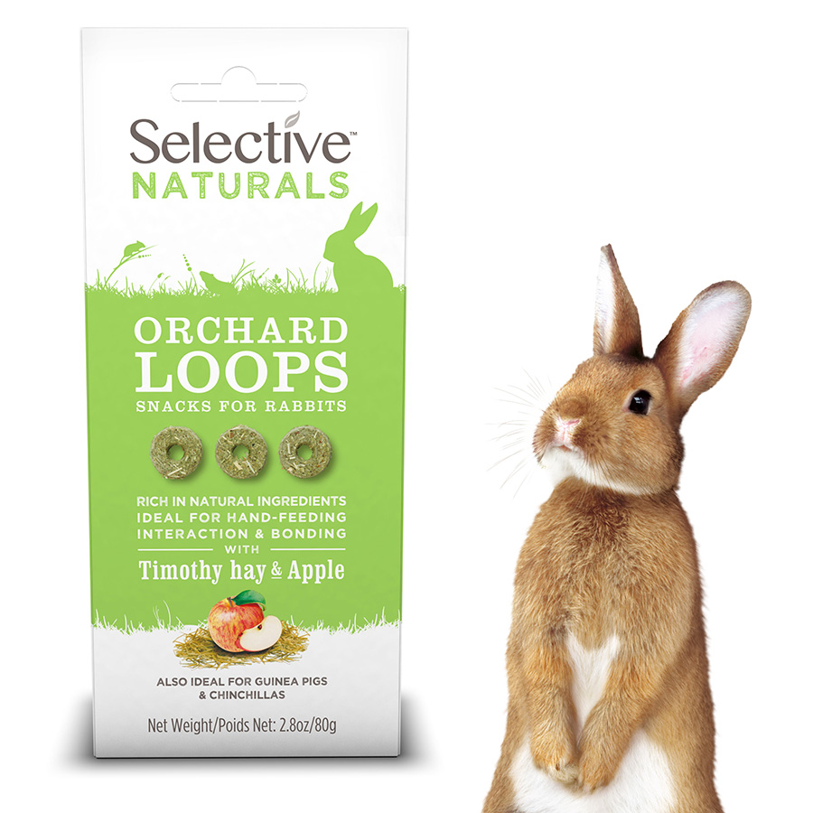 Buy Selective Naturals Orchard Loops for Rabbits online at Supertails.com