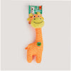 Fofos Giraffe Flyknit Toy for Dogs (Orange) Dogs-Toys FOFOS M to L