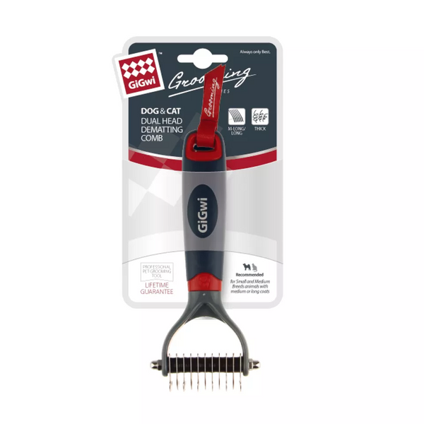 GiGwi Dual Head Dematting Comb for Dogs and Cats