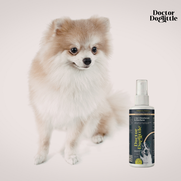Doctor Doglittle Probiotic 2 in 1 Deodorant & Pawfume for Dogs