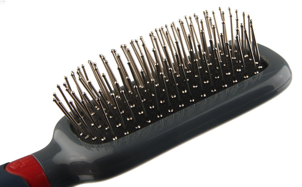 GiGwi Massage Brush With Pins For Dogs and Cats (Black)