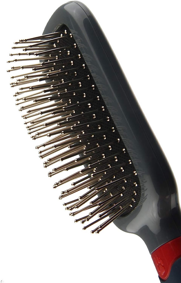 GiGwi Massage Brush With Pins For Dogs and Cats (Black)