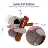 GiGwi Shaking Fun Koala Toy for Dogs (Brown/Grey) Dogs-Toys GiGwi