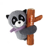 GiGwi Shaking Fun Raccoon Toy for Dogs (Brown & Dark Green) Dogs-Toys GiGwi M