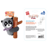 GiGwi Shaking Fun Raccoon Toy for Dogs (Brown & Dark Green) Dogs-Toys GiGwi
