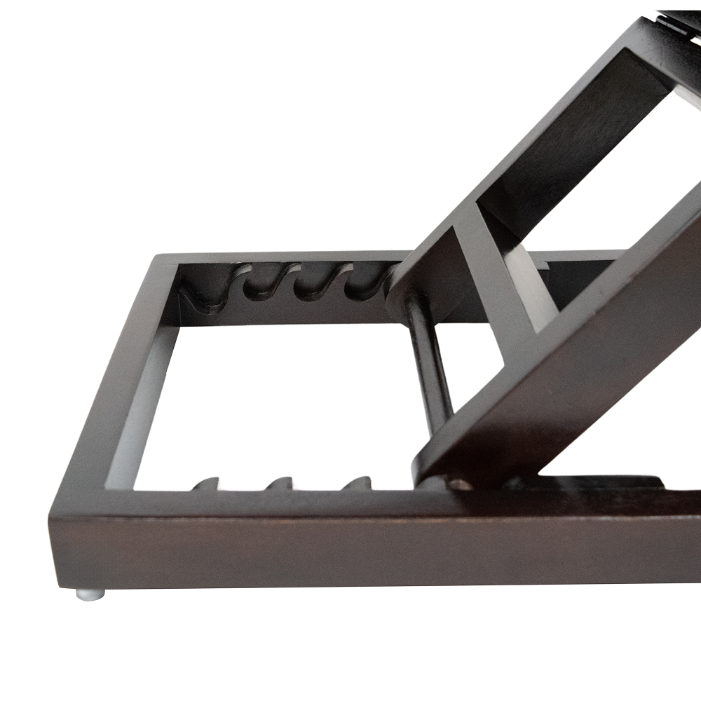 FurryLiving Wooden Ramp for Dogs and Cats (Dark Brown) Both-Furniture FurryLiving Dropship