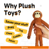Fofos Sloth and Sheep Rope Tug Toy for Dogs Dogs-Toys FOFOS