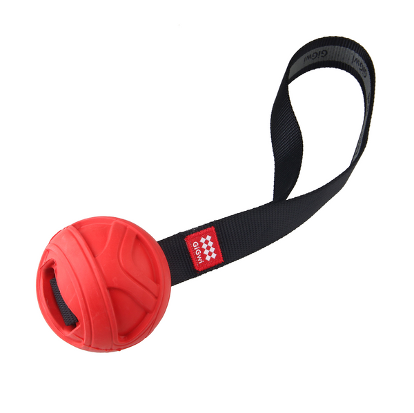 GiGwi Go! Fetch Slinger Ball Toy for Dogs (Red)
