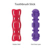 GiGwi Toothbrush Stick with Crackle Toy for Dogs(Red & Purple) Dogs-Toys GiGwi