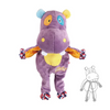 GiGwi Plush Friendz Rope Hippo Toy for Dogs Dogs-Toys GiGwi