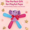 Talking Dog Club Baby Elephant Plush Toy for Dogs (Purple) Dogs-Toys Talking Dog Club Dropship