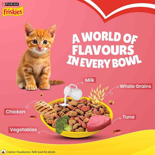 Friskies Kitten Cat Dry Food