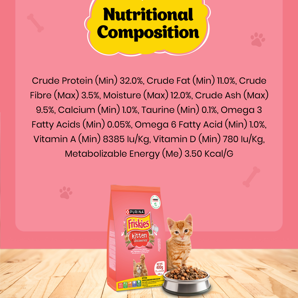 Friskies Kitten Cat Dry Food