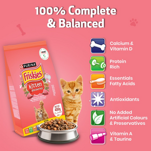 Friskies Kitten Cat Dry Food