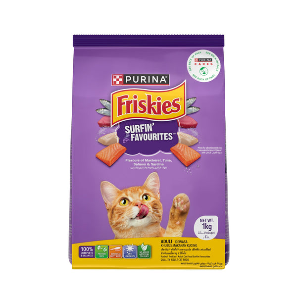 Friskies Surfin Adult Cat Dry Food