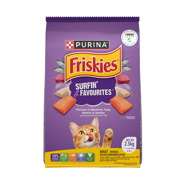 Friskies Surfin Adult Cat Dry Food