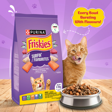 Friskies Surfin Cat Dry Food