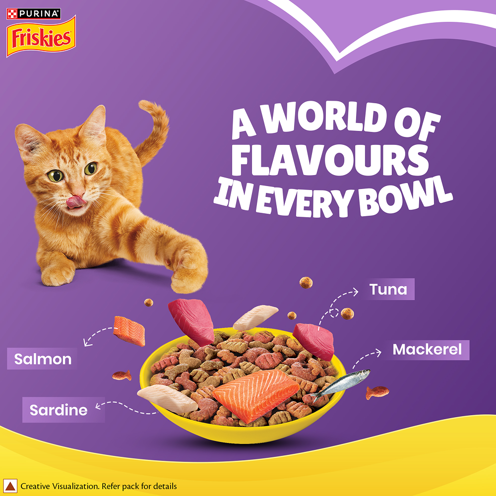 Purnia Friskies Surfin Favourites Adult Cat Dry Food Cats- Dry food Friskies