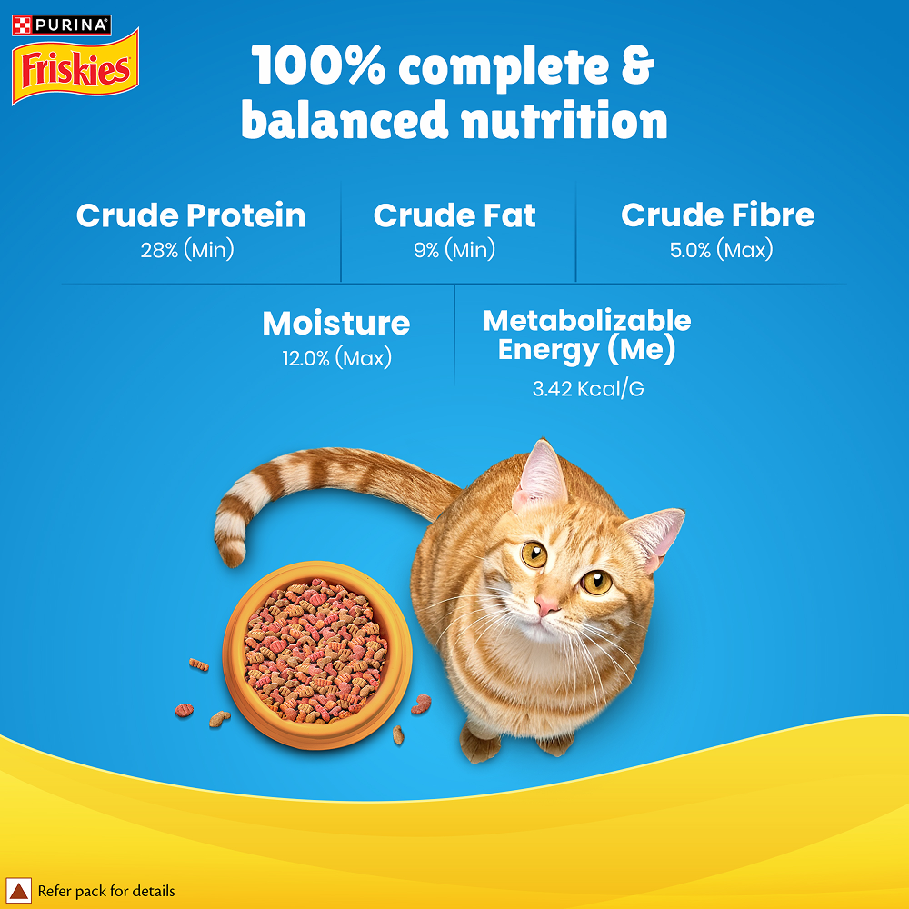 Purnia Friskies Seafood Cat Dry Food Cats- Dry food Friskies