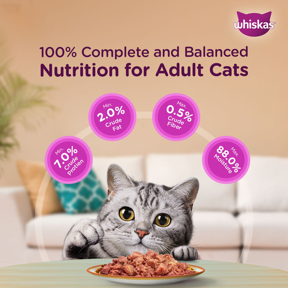 Whiskas Tuna in Jelly Meal Adult Cat Wet Food