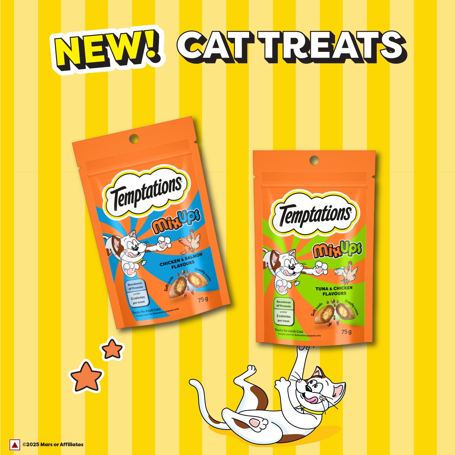 Temptations MixUps Tuna & Chicken Flavour Cat Treats Cats-Treats & Others Temptations