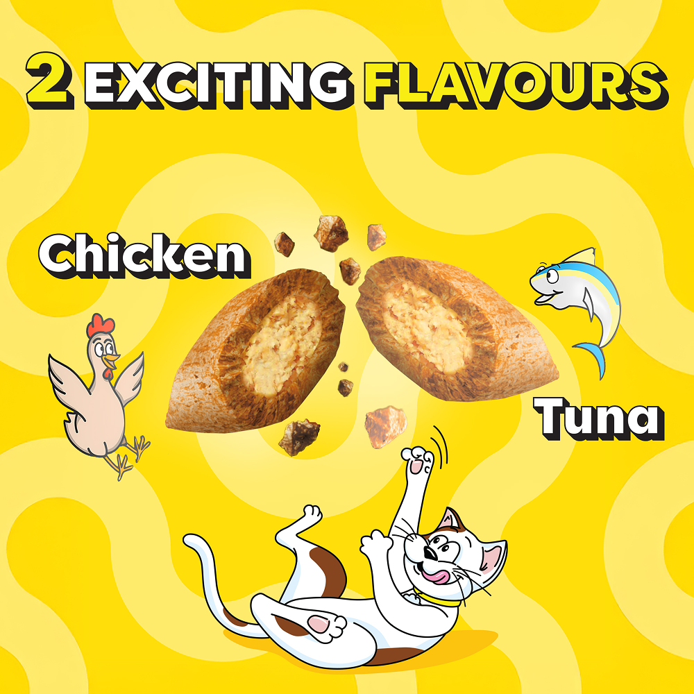 Temptations MixUps Tuna & Chicken Flavour Cat Treats Cats-Treats & Others Temptations