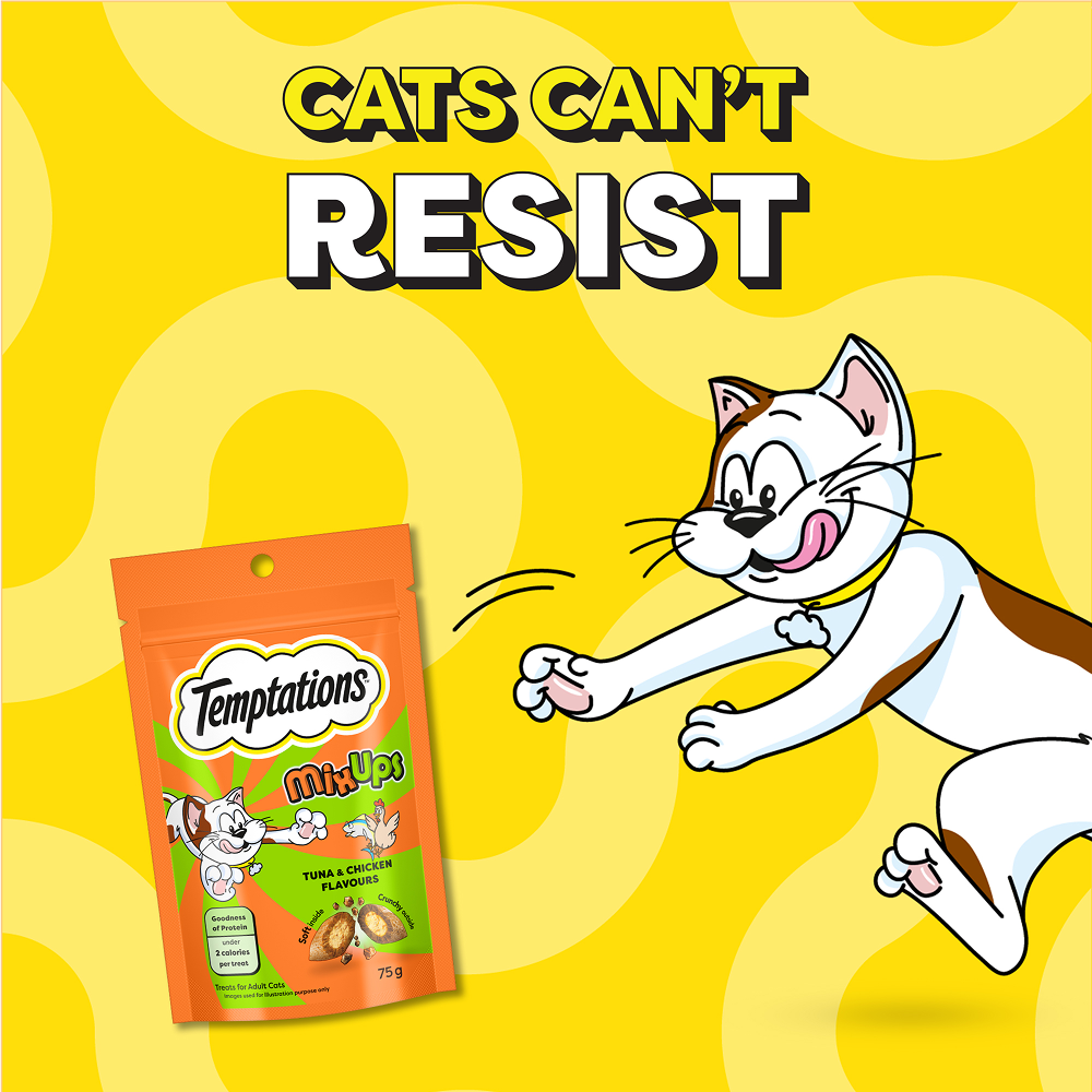 Temptations MixUps Tuna & Chicken Flavour Cat Treats Cats-Treats & Others Temptations