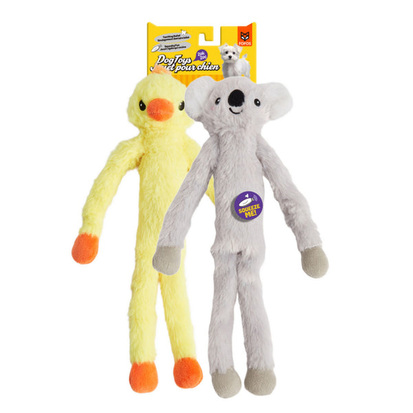 Fofos Duck and Koala Rope Tug Toy for Dogs