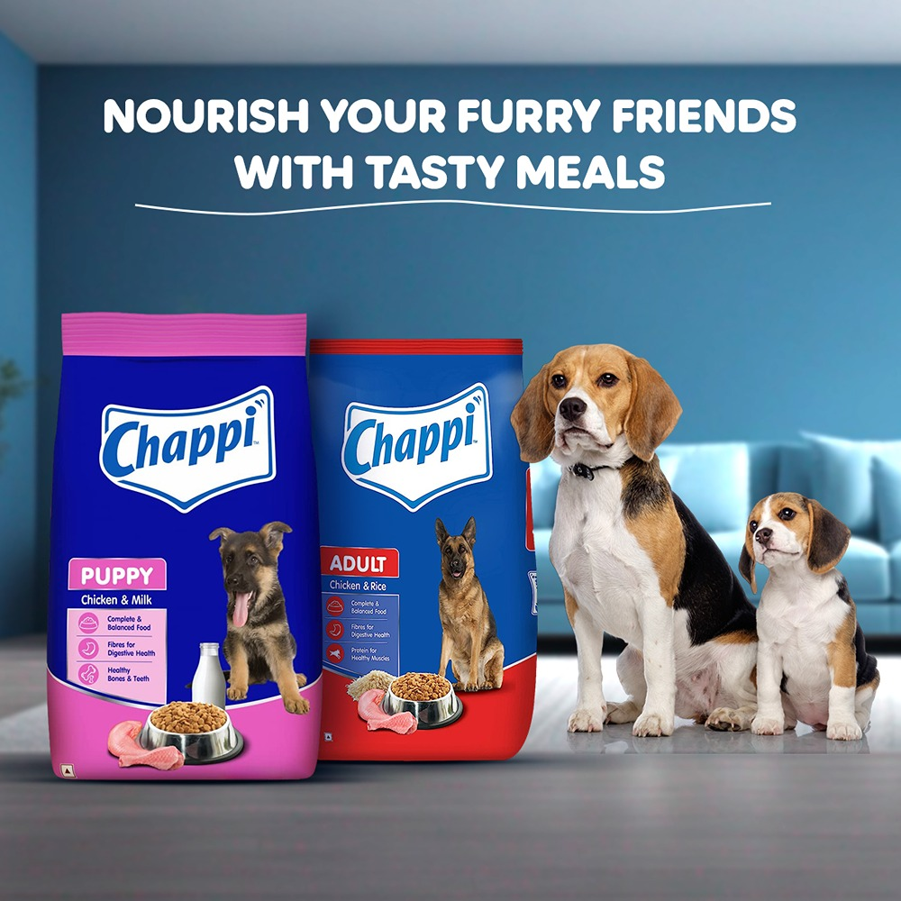 Chappi Chicken & Milk Dry Puppy Food