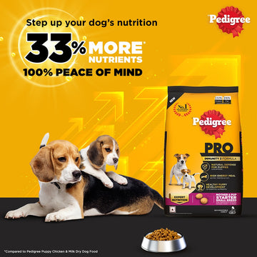 Pedigree PRO Expert Nutrition Lactating/Pregnant Mother & Puppy Starter (3 to 12 Weeks) Small Breed Dog Dry Food