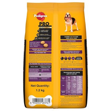 Pedigree PRO Expert Nutrition Adult Dog Dry Food for Small Breed