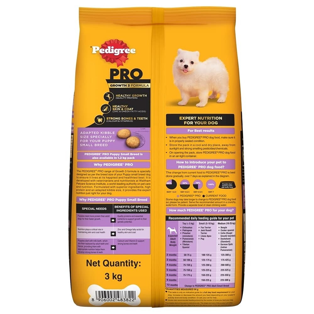 Pedigree PRO Expert Nutrition Small Breed Puppy (2 to 9 Months) Dry Food