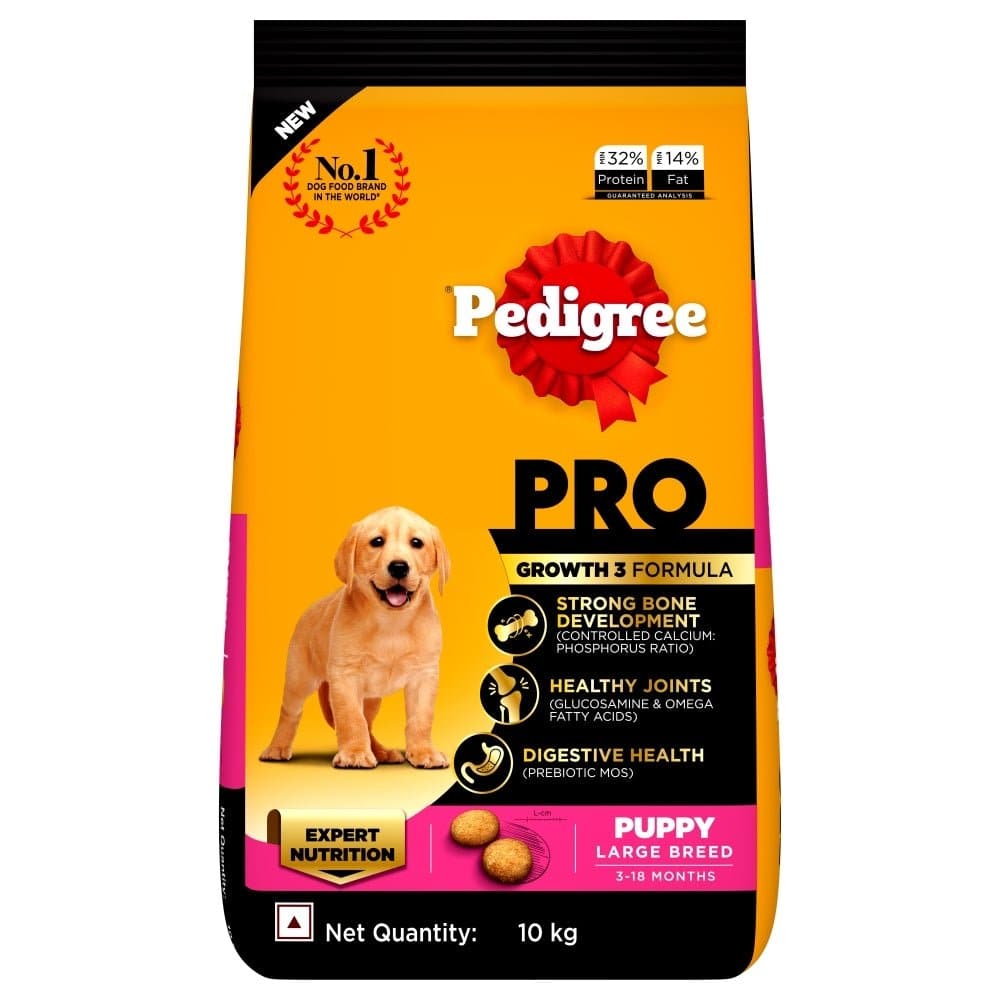 Pedigree PRO Expert Nutrition for Large Breed Puppy(3 to 18 Months) Dry Food