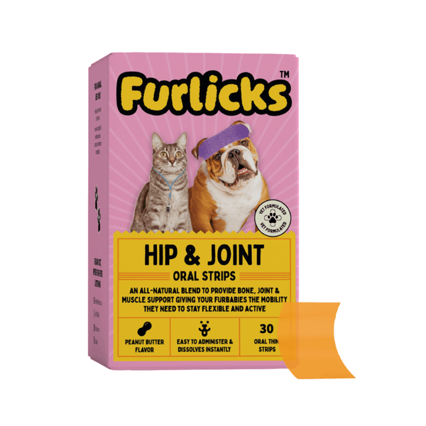 Furlicks Skin Coat & Hip & Joint Supplement Combo for Dogs & Cats