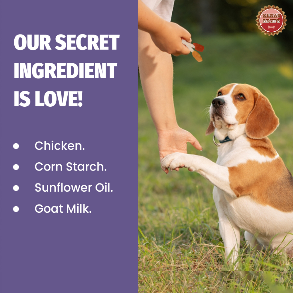 Rena Love Dumbbell Treats for Dogs (Buy 1 Get 1 Free) Dog Treats + Others Rena