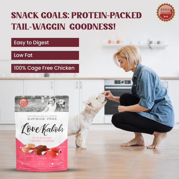 Rena Love Kabobs Dog Treats (Buy 1 Get 1 Free)