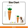 Fofos Easter Carrot Plush Toy for Dogs Dogs-Toys FOFOS
