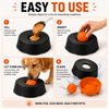 Talking Dog Club Lickables Spin Flow Slow Feeder Bowl for Dogs and Cats Both-Bowls & Feeders Talking Dog Club Dropship