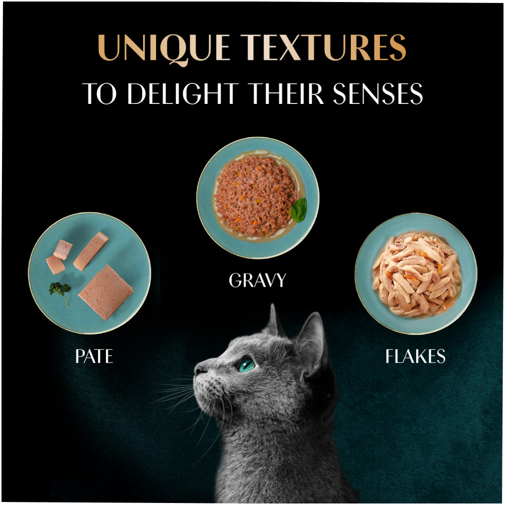 Sheba Chicken With Tuna In Gravy Rich Premium Adult Fine Cat Wet Food