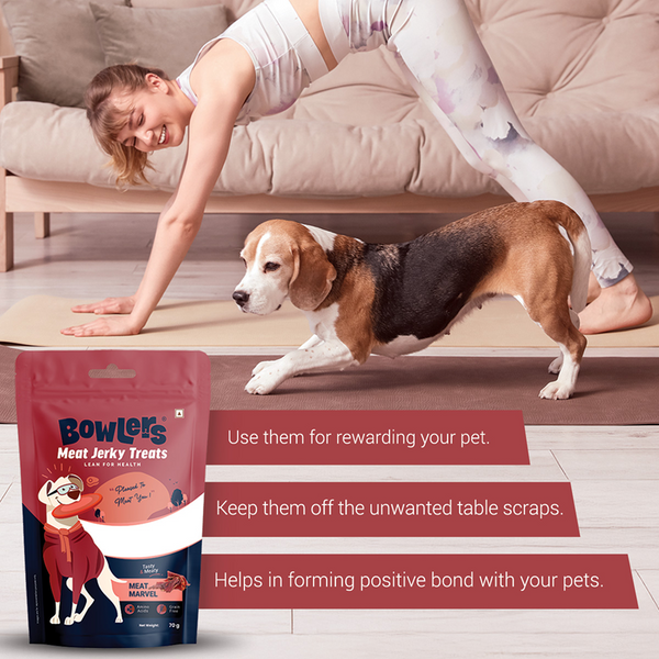 Bowlers Meat Jerky Dog Treats